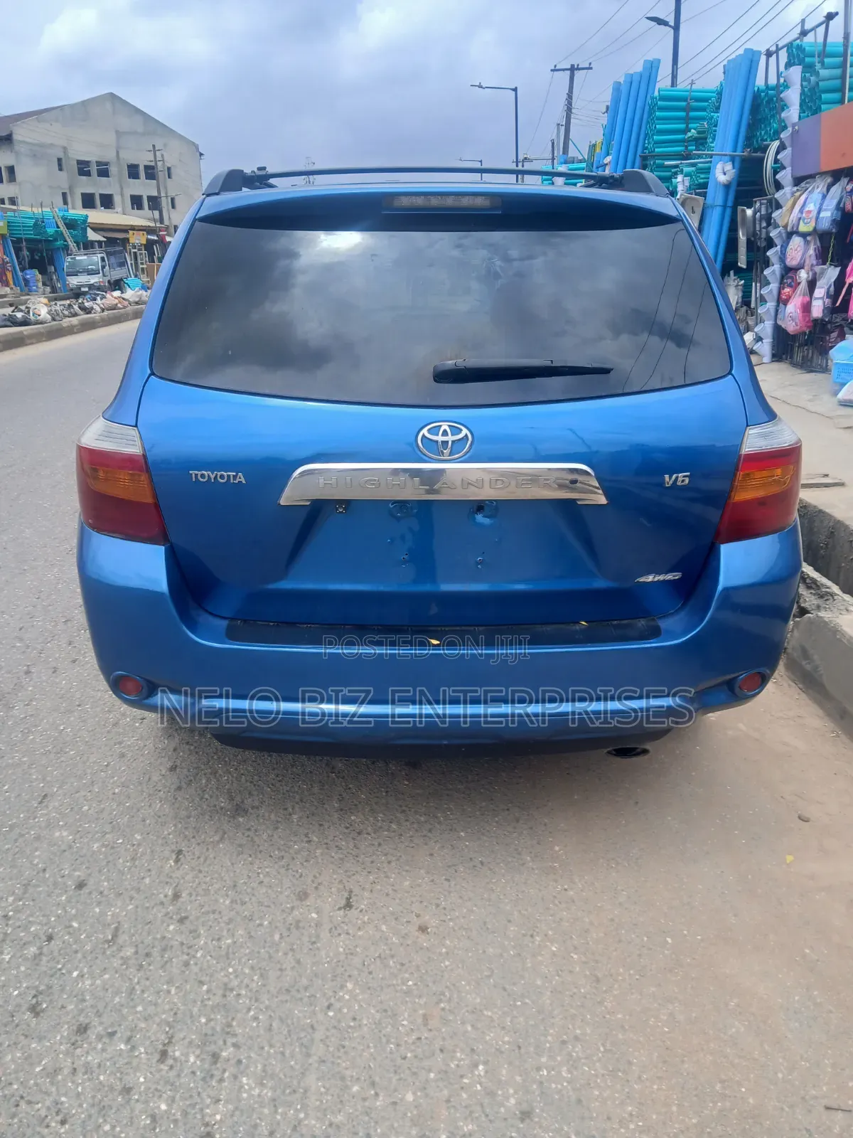 Toyota Highlander 2008 Blue