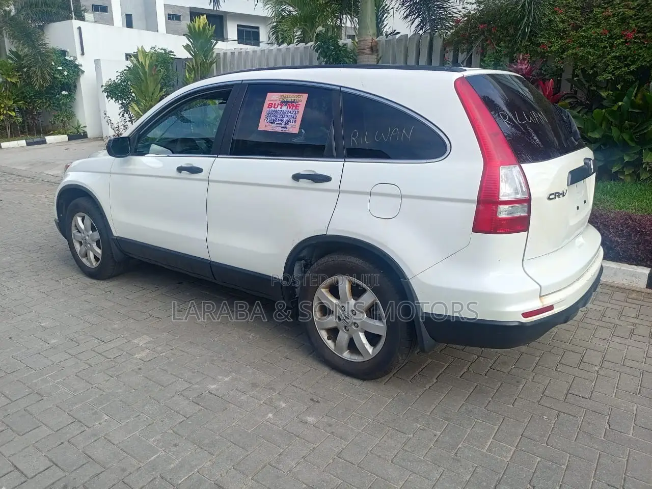 Honda CR-V LX 4dr SUV AWD (2.4L 4cyl 5A) 2012 White