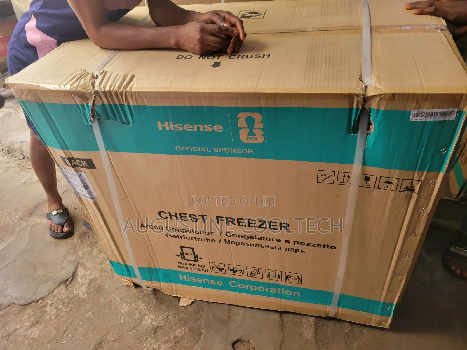 Brand New Hisense Deep Freezer 250liters Inverter