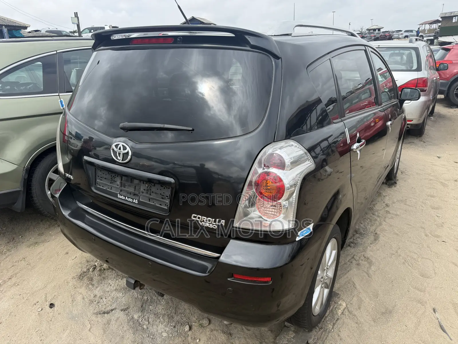 Toyota Corolla Verso 2007 Black