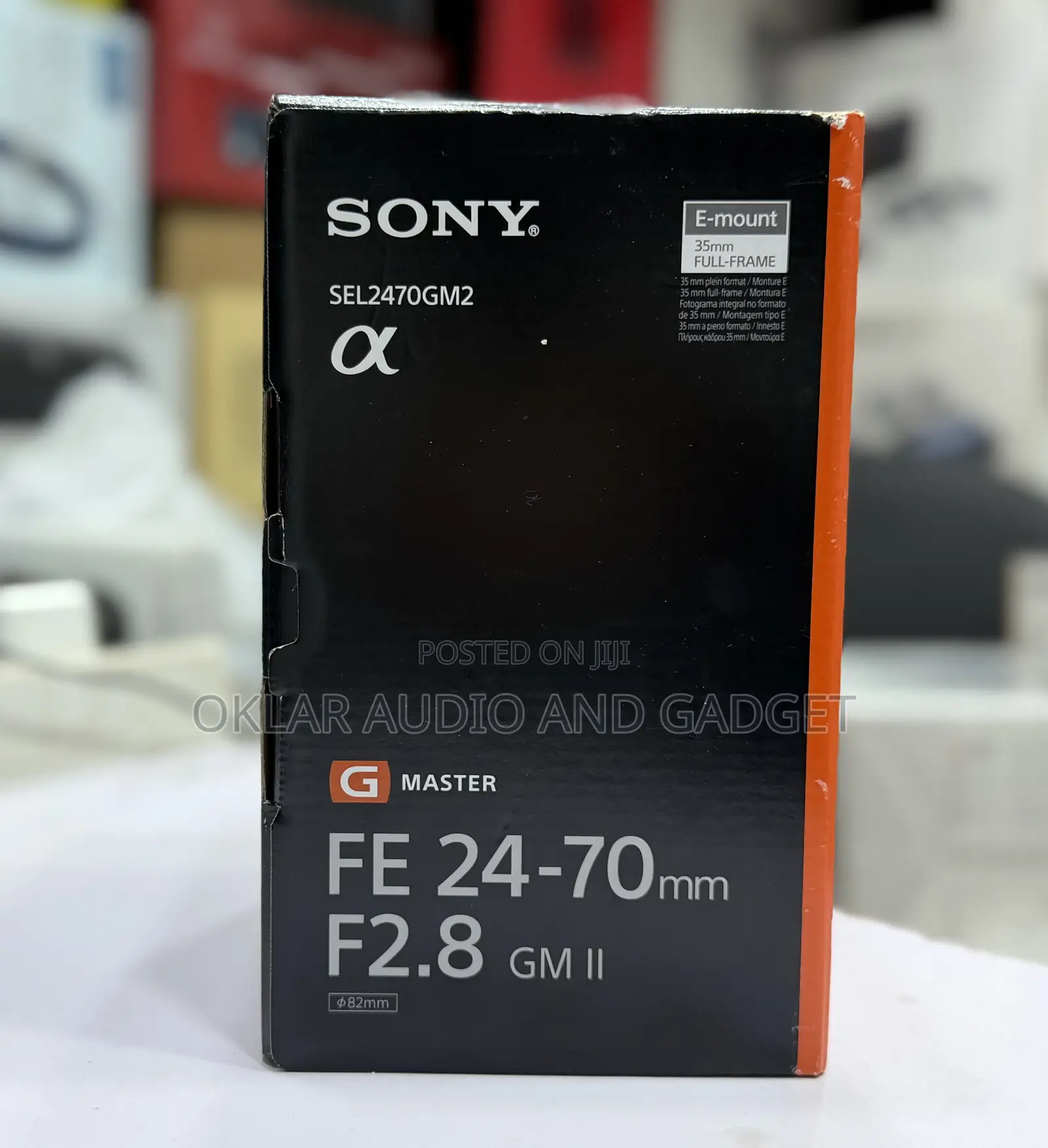 Sony Fe 24-70mm F2.8 Gm Ii Lens Full Frame ( Brand New)