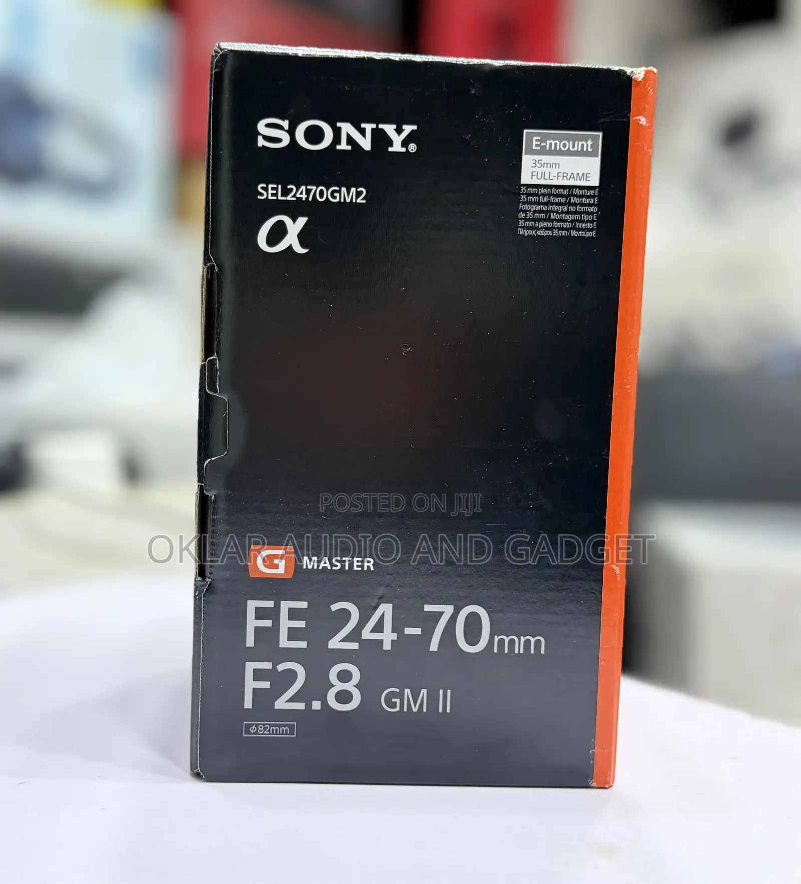 Sony Fe 24-70mm F2.8 Gm Ii Lens Full Frame ( Brand New)