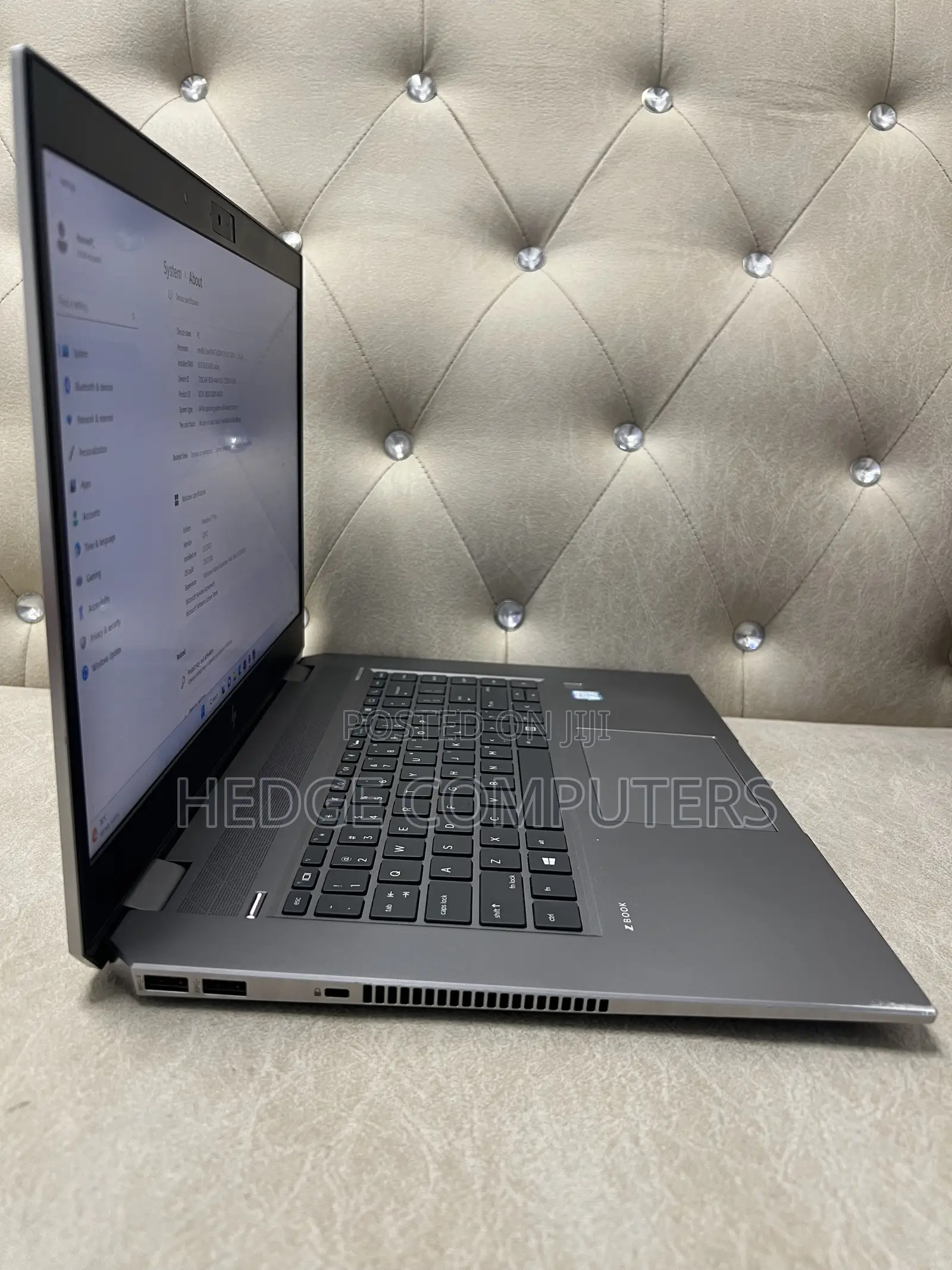 Laptop HP ZBook Studio G5 16GB Intel Core i7 SSD 512GB