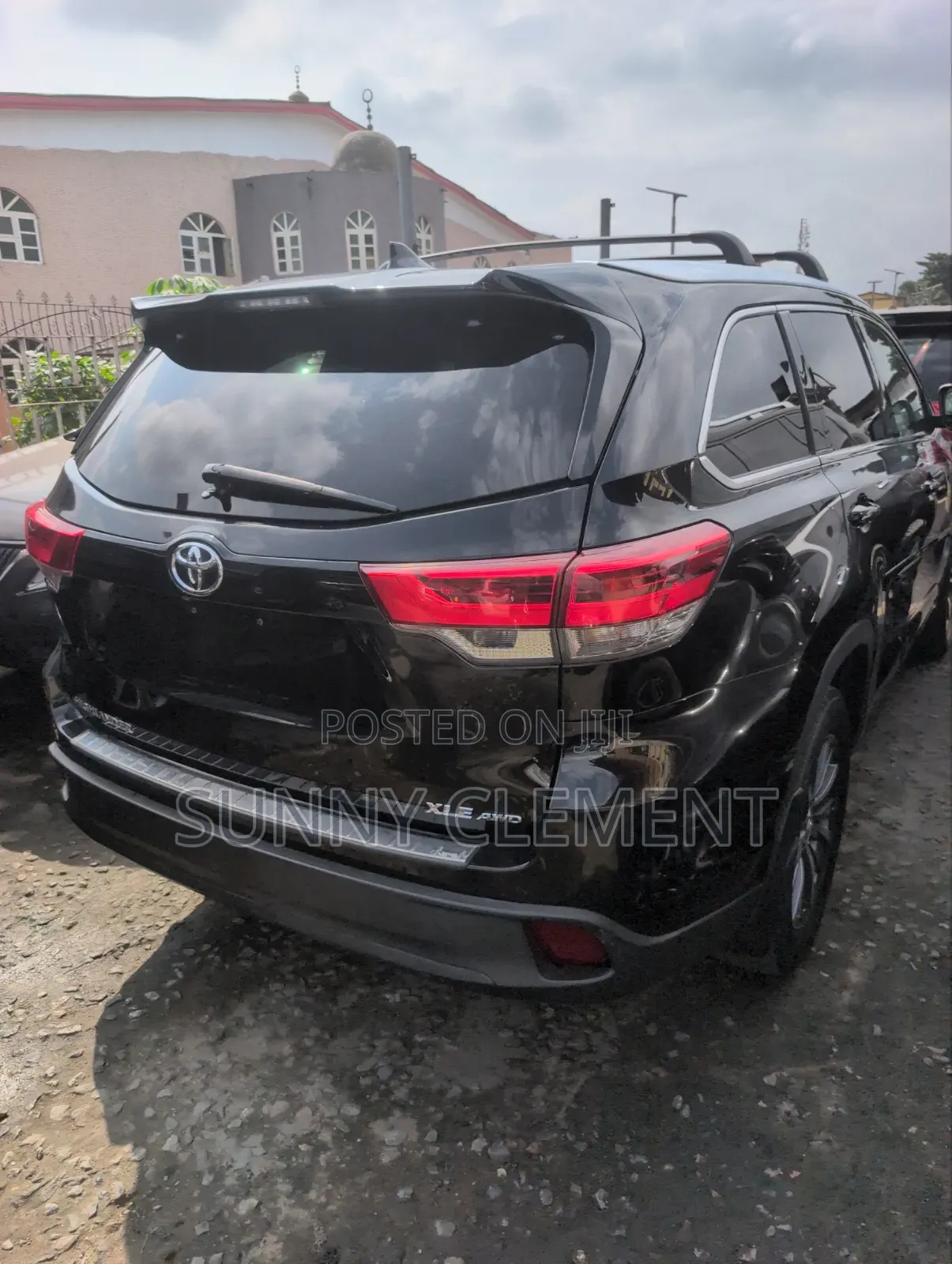 Toyota Highlander XLE 2019 Black