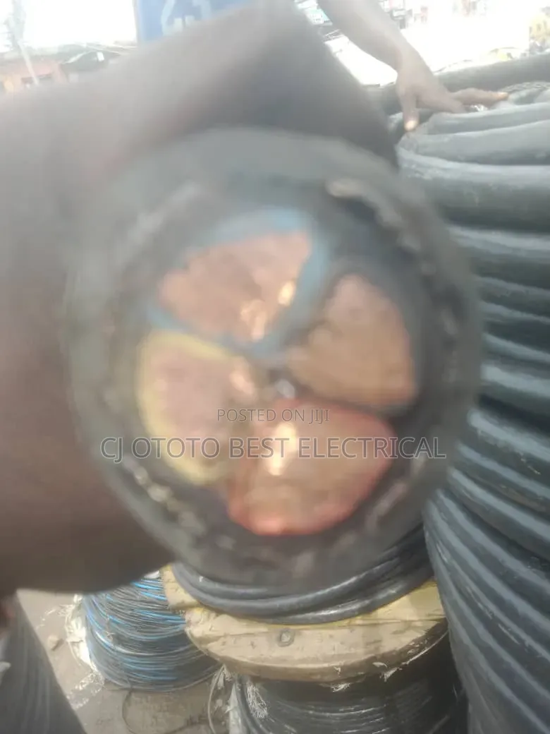 Original 70mm Nigeria Armored Cable Fullage Pure Copper