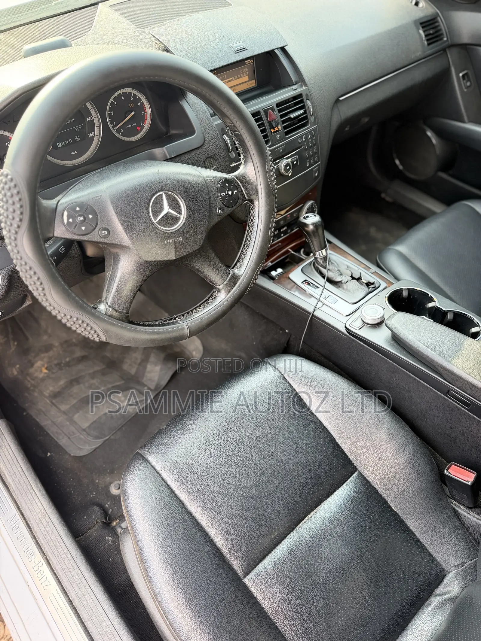 Mercedes-Benz C300 Luxury Sedan AWD (3.0L 6cyl 7A) 2008 Silver