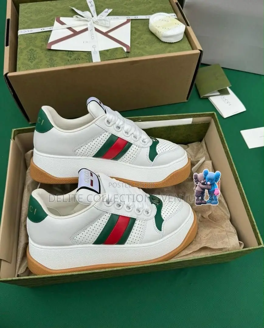 ` new_ Gucci Men’s Screener G-G SNKS-Shoe•` ` Size Available