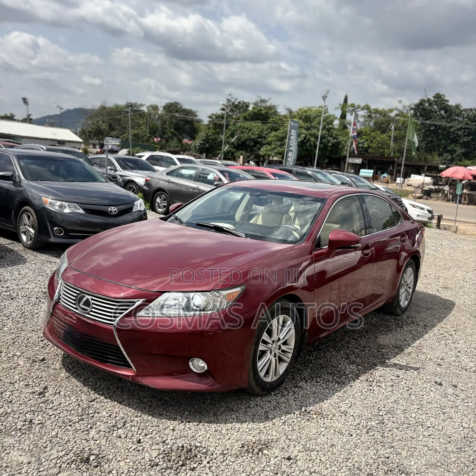 Lexus ES 350 FWD 2014 Red