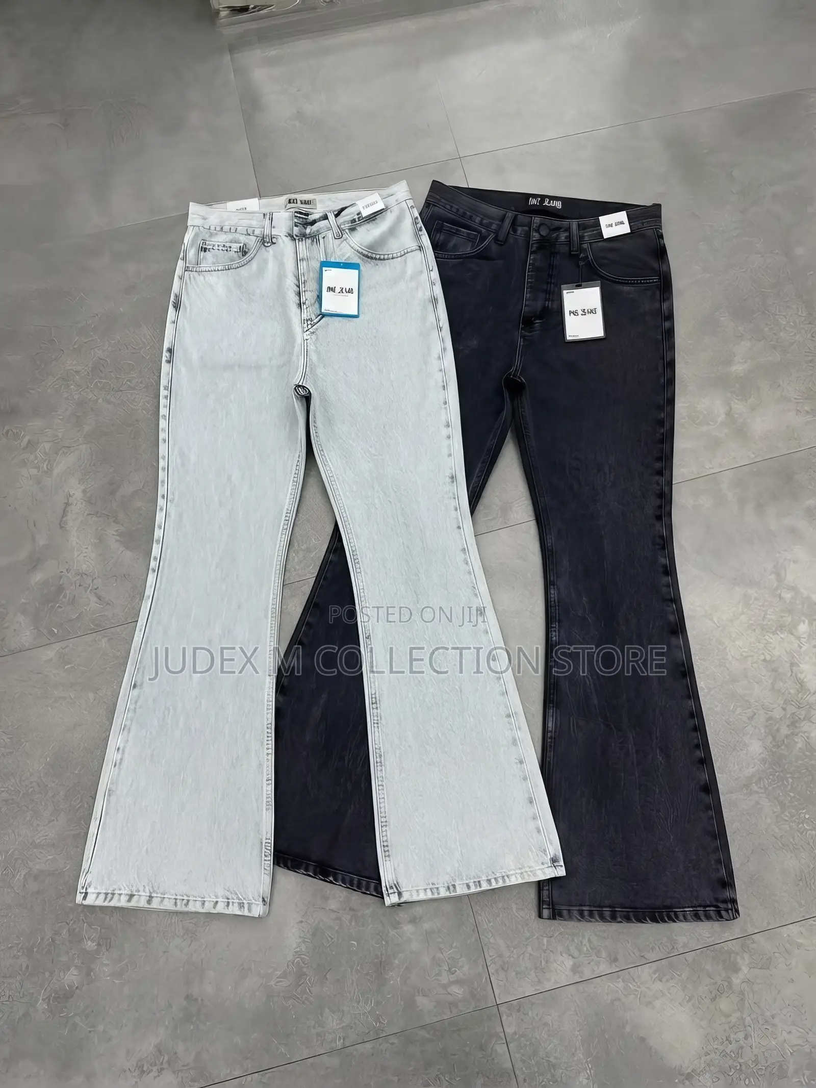 DNZ Bootcut Denim Jean and Luxury Rope Pant