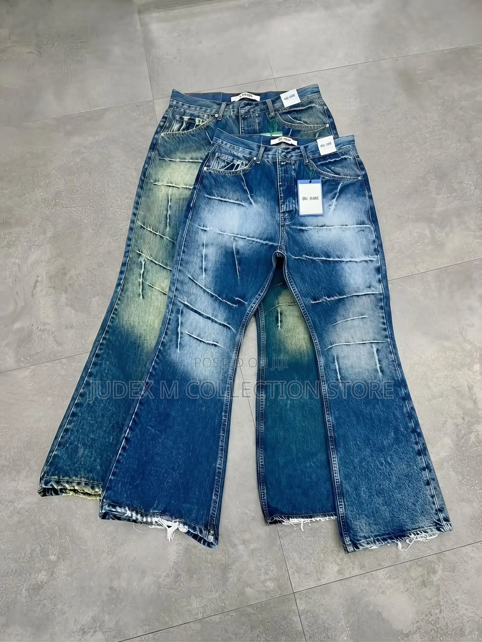 DNZ Bootcut Denim Jean and Luxury Rope Pant