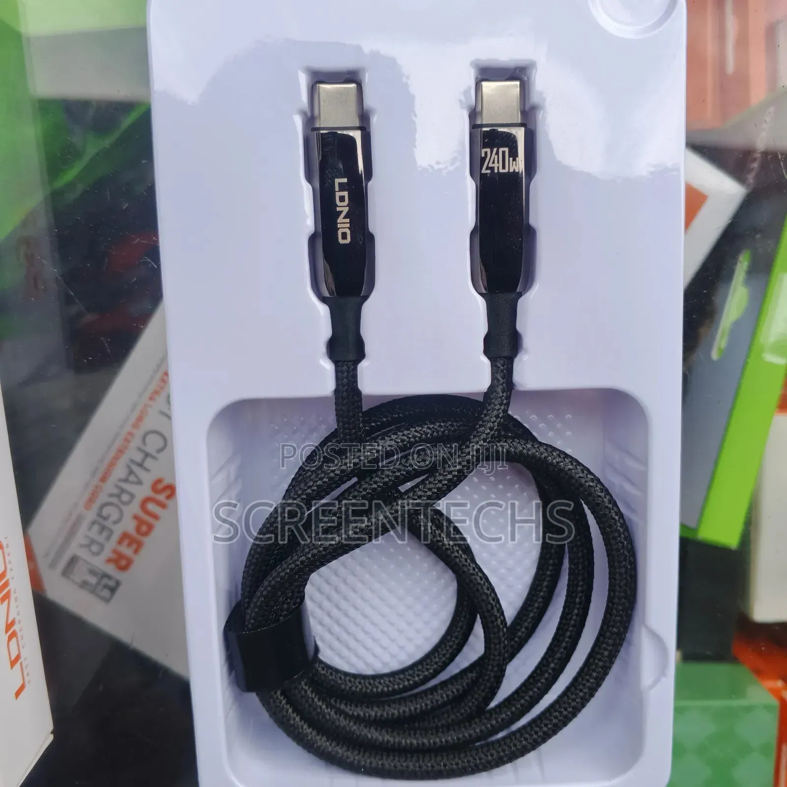 Original 240watts 48volts-5a TYPE-C to TYPE-C Charging Cord for Laptop