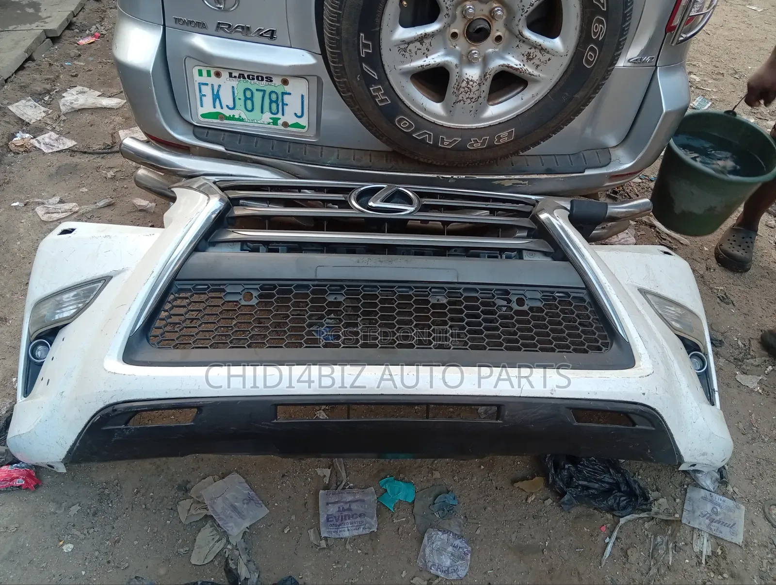 Complete Front Bumper for Lexus GX 460 2015 Model