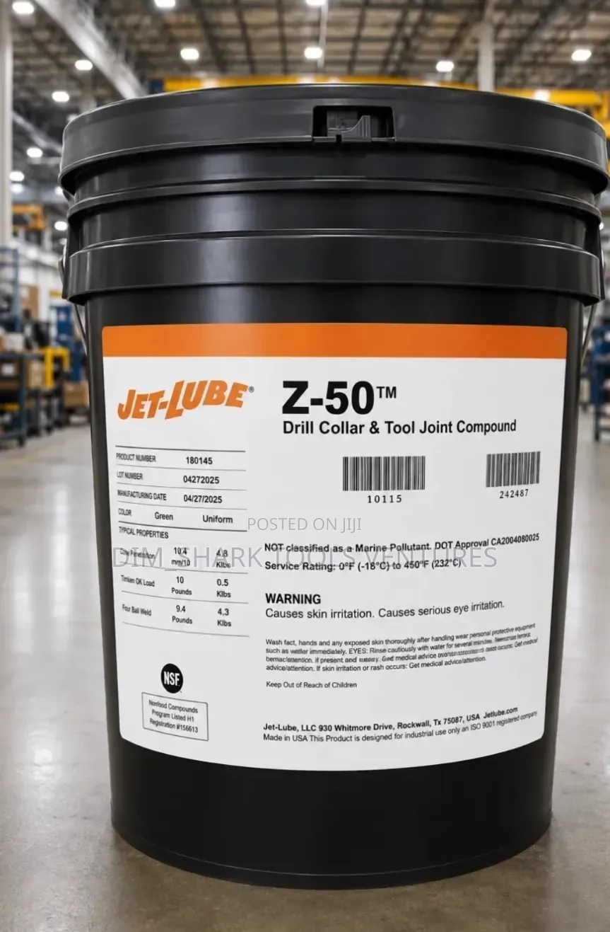Jet-Lube Z-50 Drill Collar and Tool Joint Compound