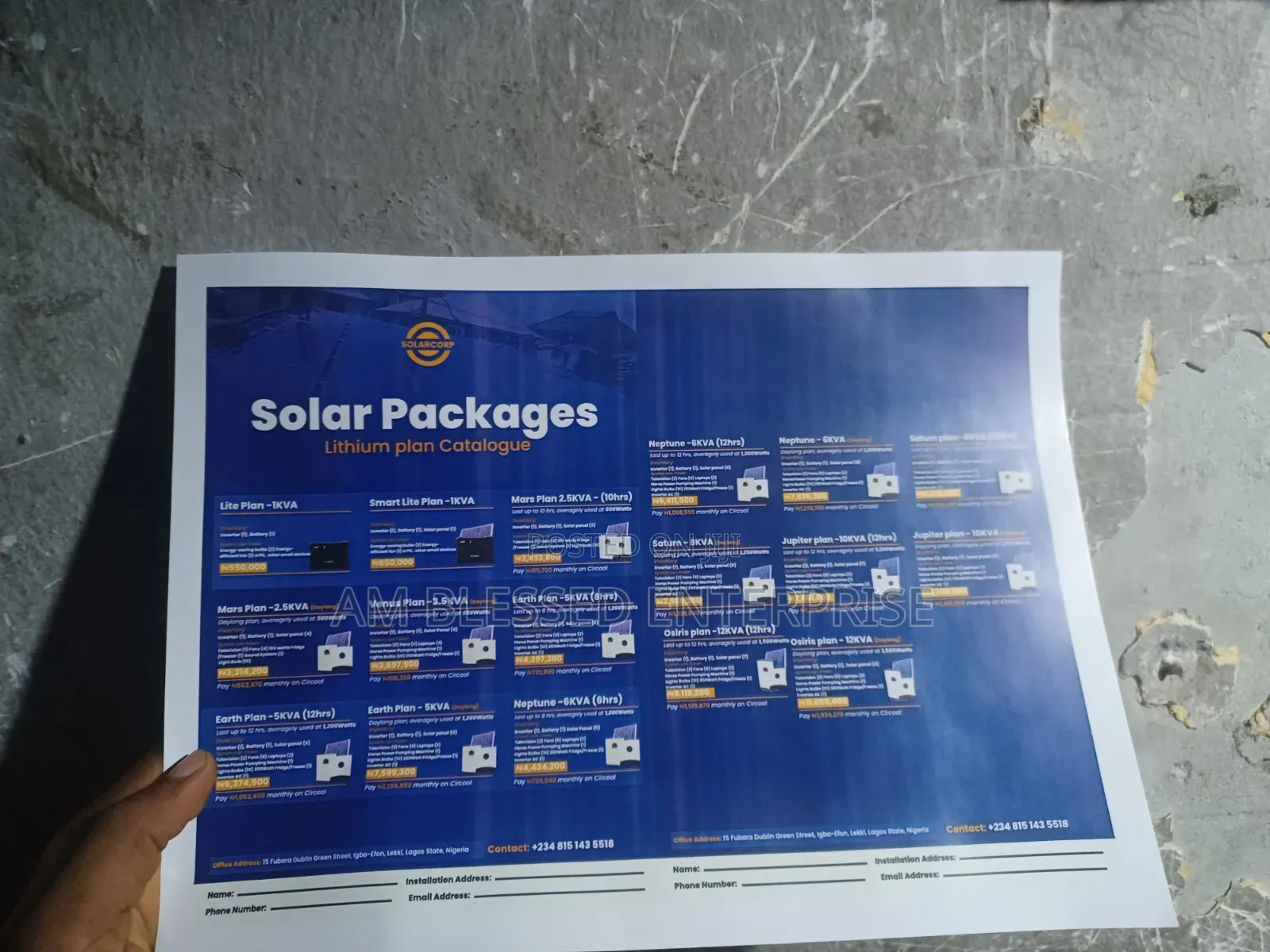 A5 Awareness Flyer