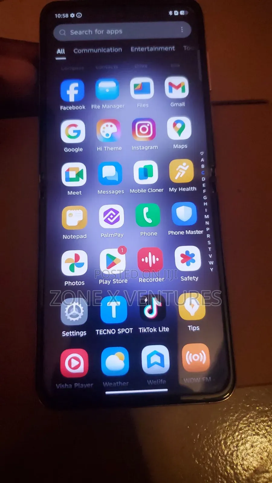 Tecno Phantom V Flip 5G 256 GB Gray