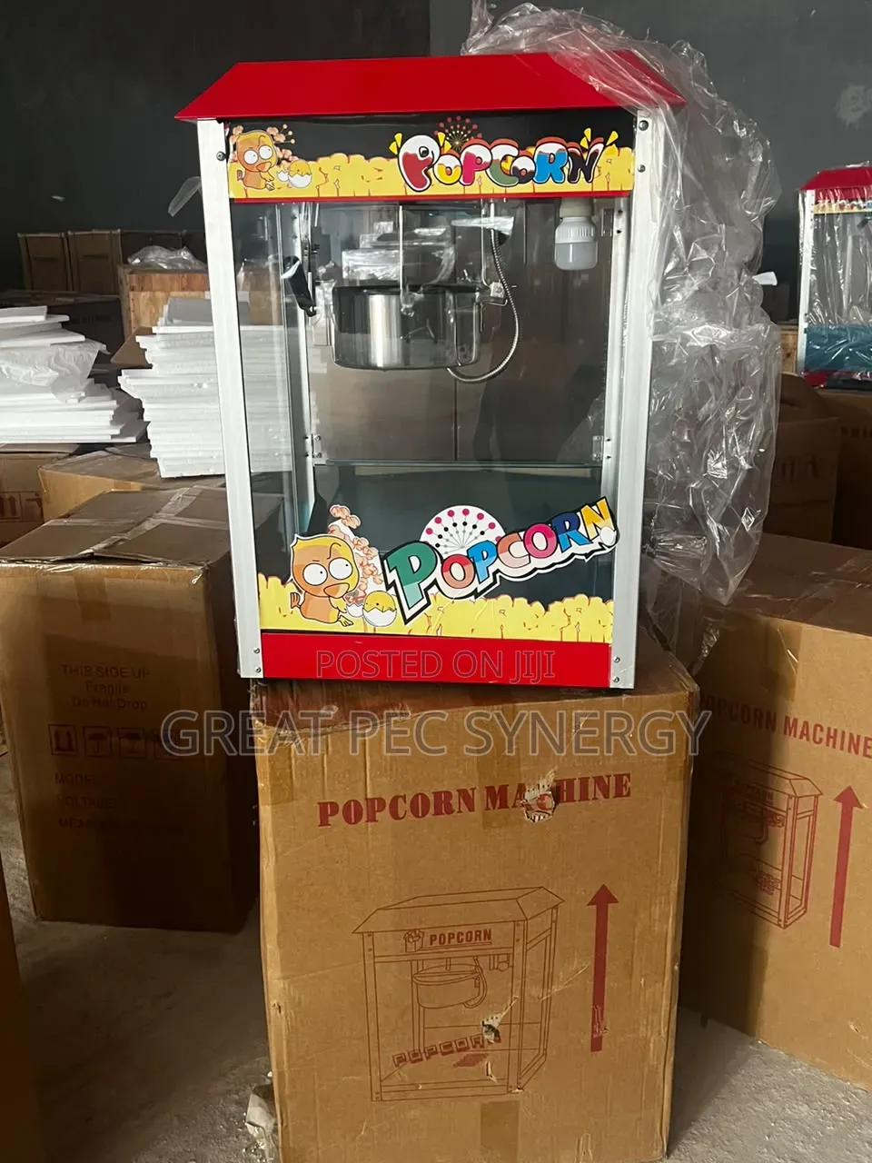 Electric Popcorn Making Machine