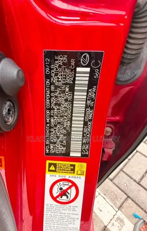 Lexus ES 350 FWD 2013 Red