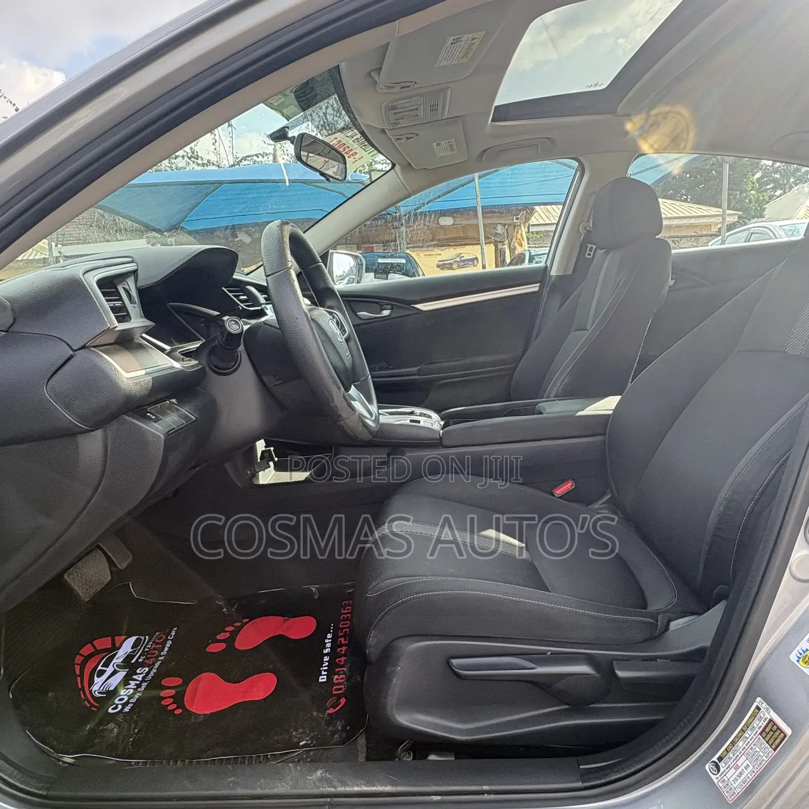 Honda Civic Touring 4dr Sedan (1.5L 4cyl) 2016 Silver