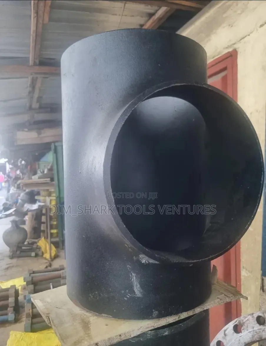 12"Inch X 10"Inch Butt-Welded Carbon Steel Tee