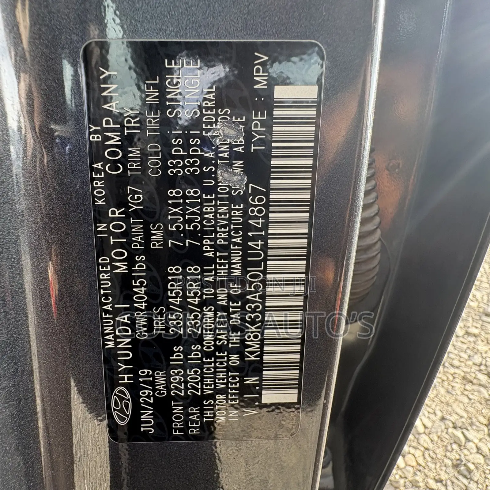 Hyundai Kona 2020 Gray