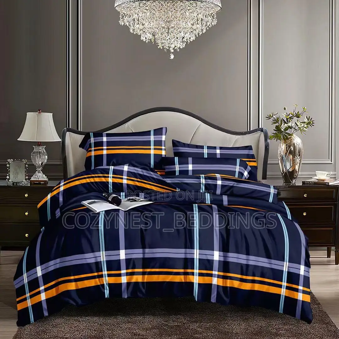 Cotton Bedsheets Duvet Cover | Luxury Bedspread Set (6x6)