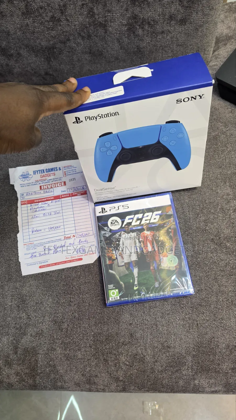 New Original Ps 5 Pad and Fc26 Disc Ps 5