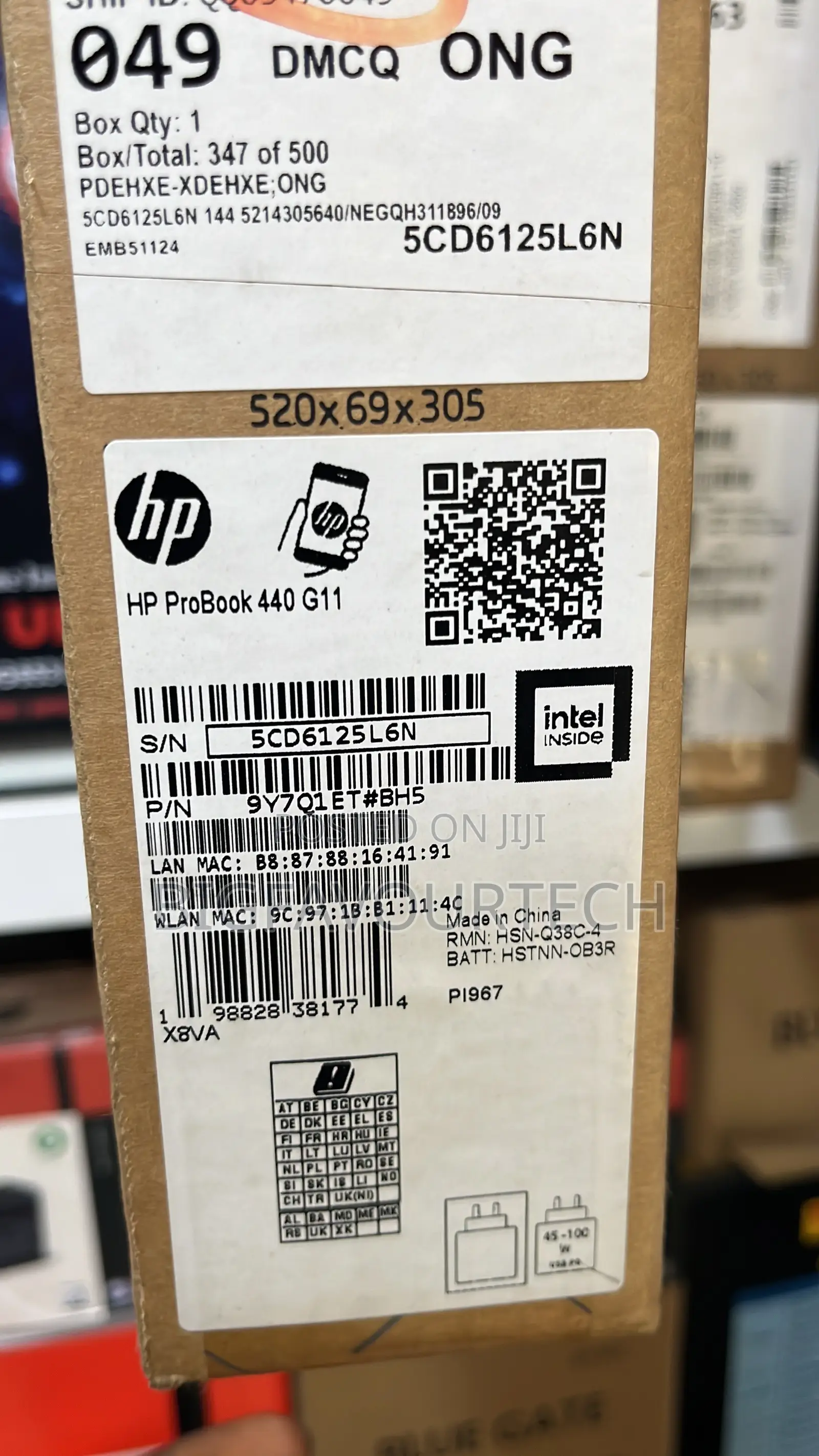 New Laptop HP ProBook 440 16GB Intel Core Ultra 7 SSD 512GB