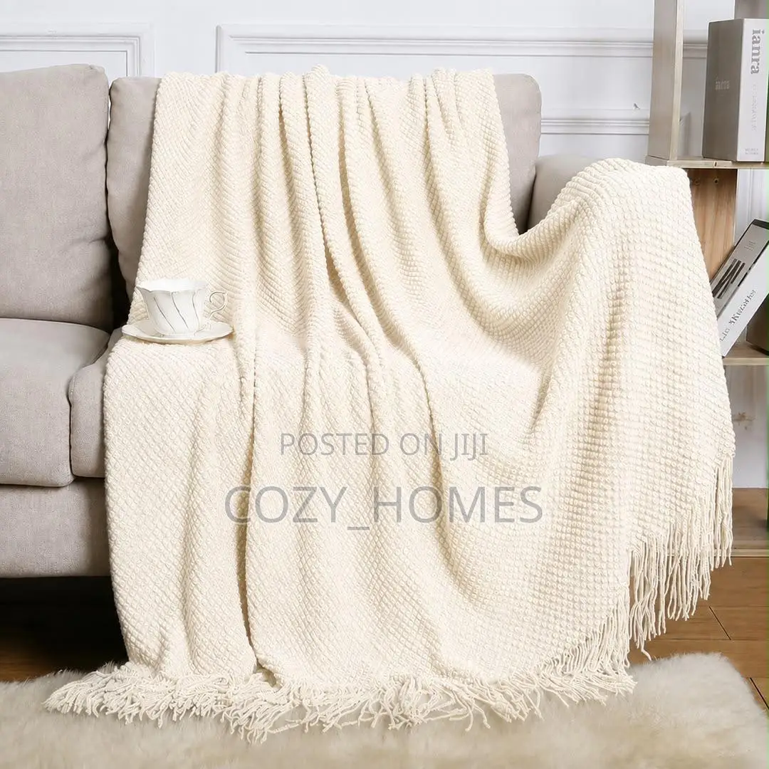 Woven Sofa Throw Blanket