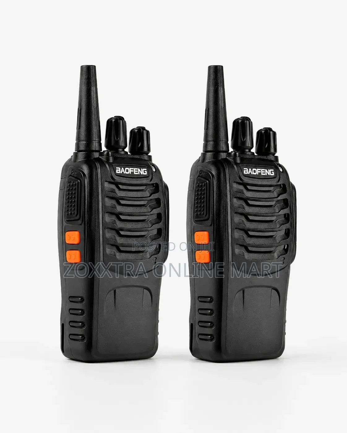 2-Piece Rechargeable Walkie Talkie Set