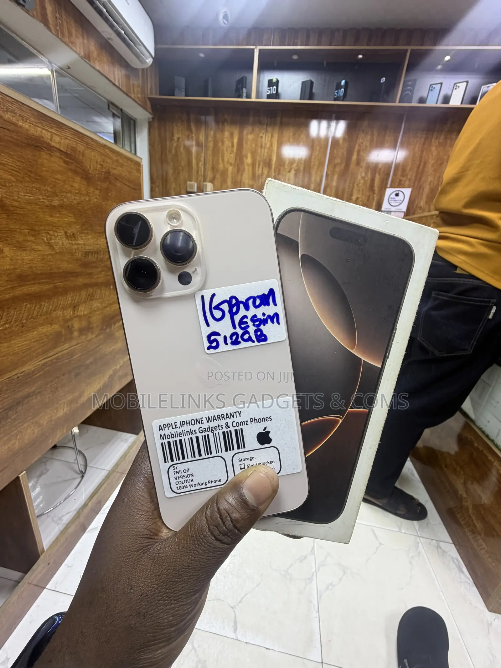 Apple iPhone 16 Pro Max 512 GB Gold