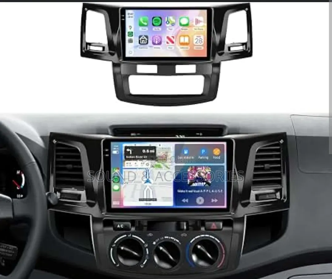 Toyota Hilux Fortuner Vigo 2005-09 Android GPS Navgtn System