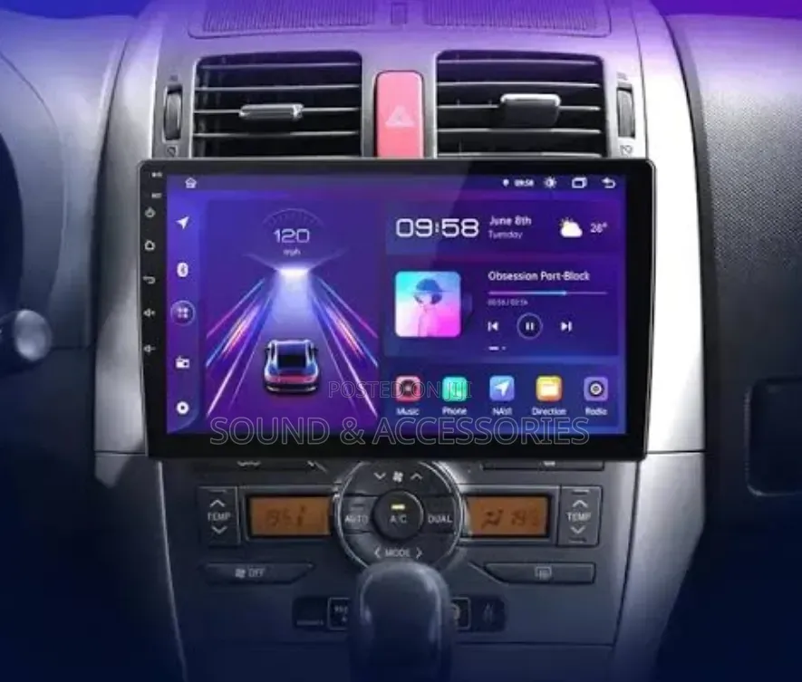 Toyota Auris 2006-2012 Android GPS Navigation System