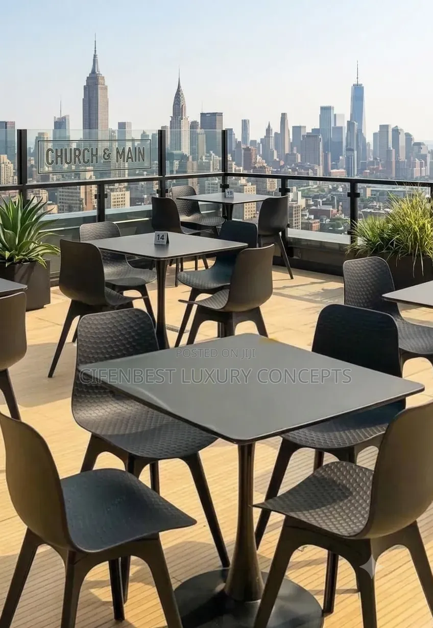Restaurant/Eatary Table and 4 Chairs