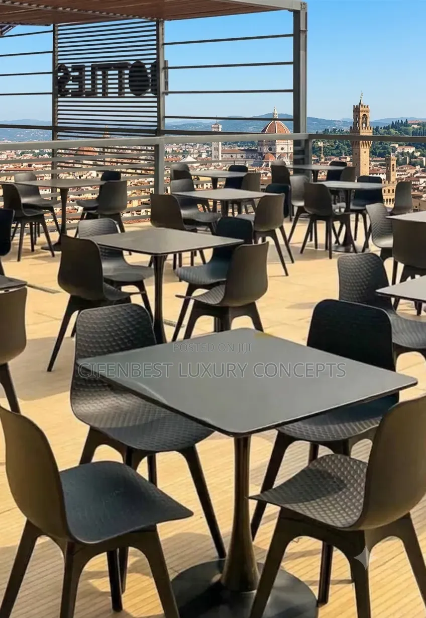 Restaurant/Eatary Table and 4 Chairs