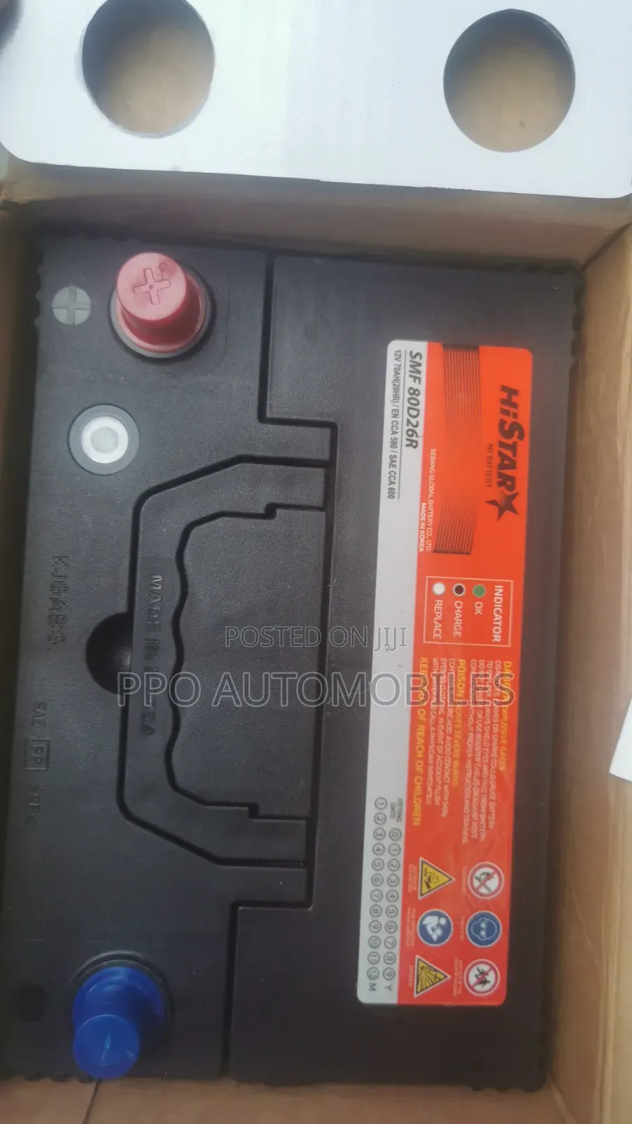 12V 80ah R Histar Automotive Battery