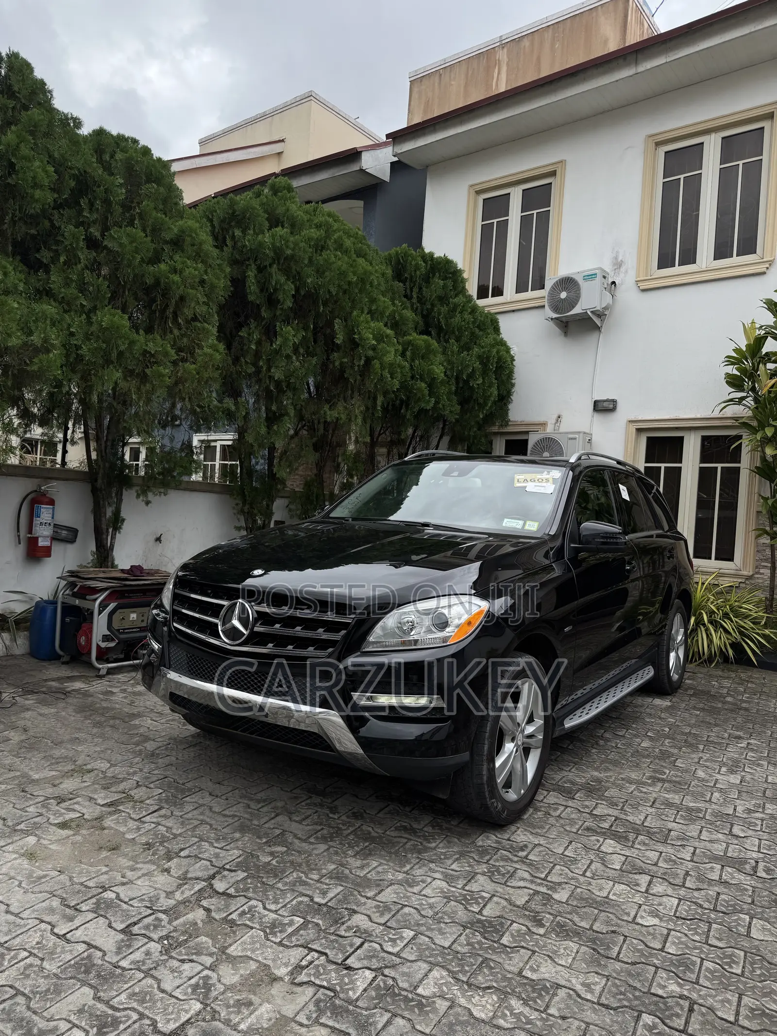 Mercedes-Benz M Class ML 350 4Matic 2012 Black