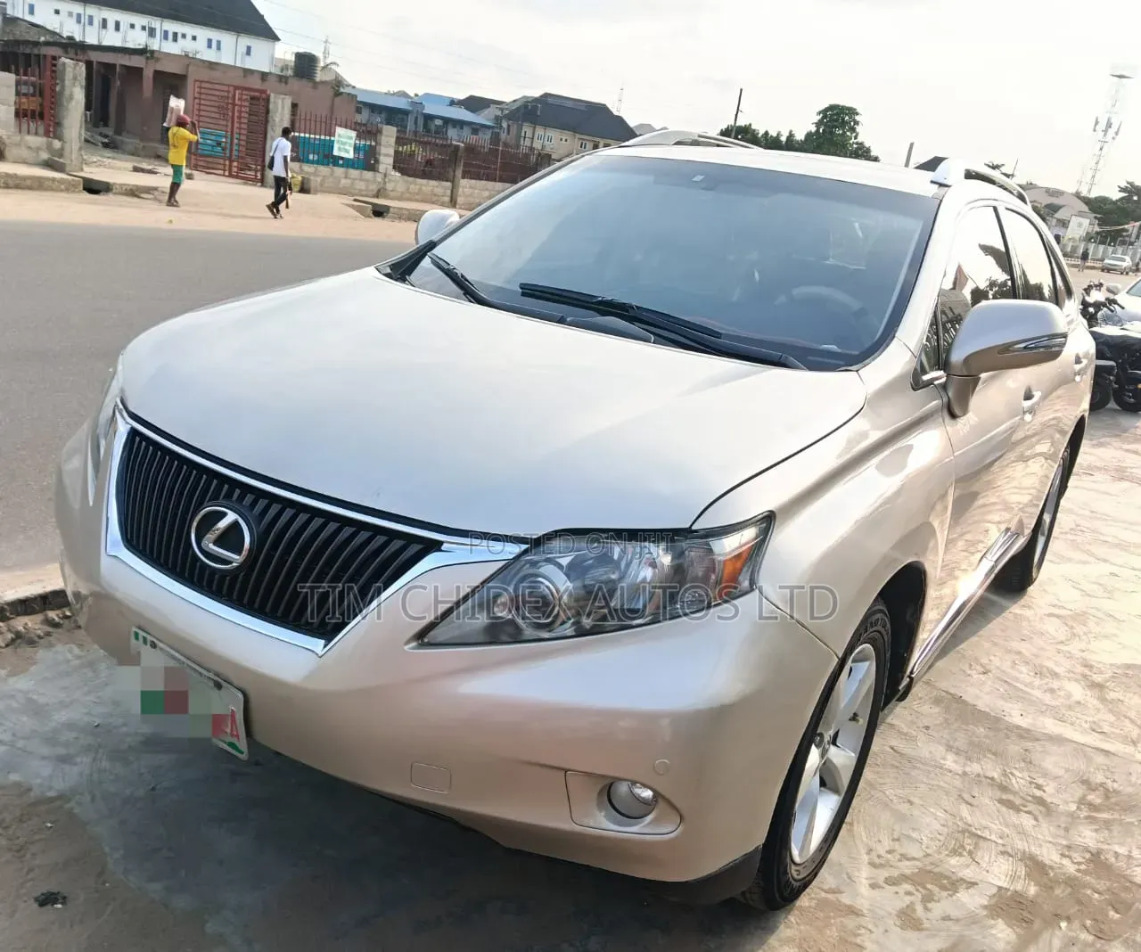 Lexus RX 350 AWD 2012 Gold