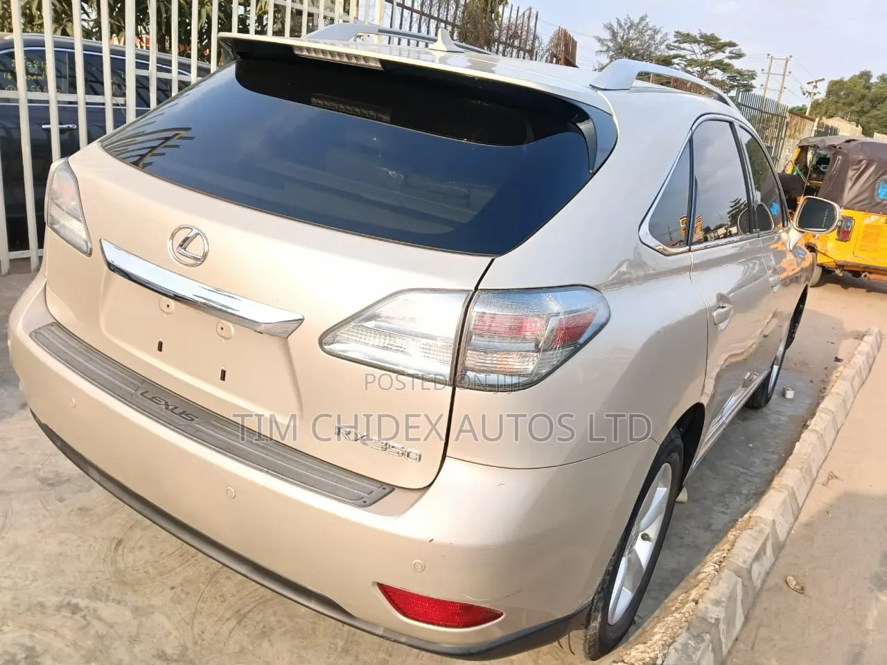 Lexus RX 350 AWD 2012 Gold