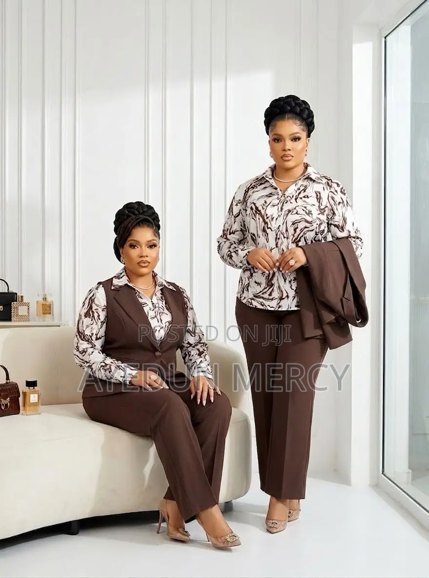 Top and Trouser With Jacket