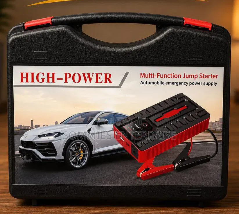 High Power Jump Starter With Power Bank