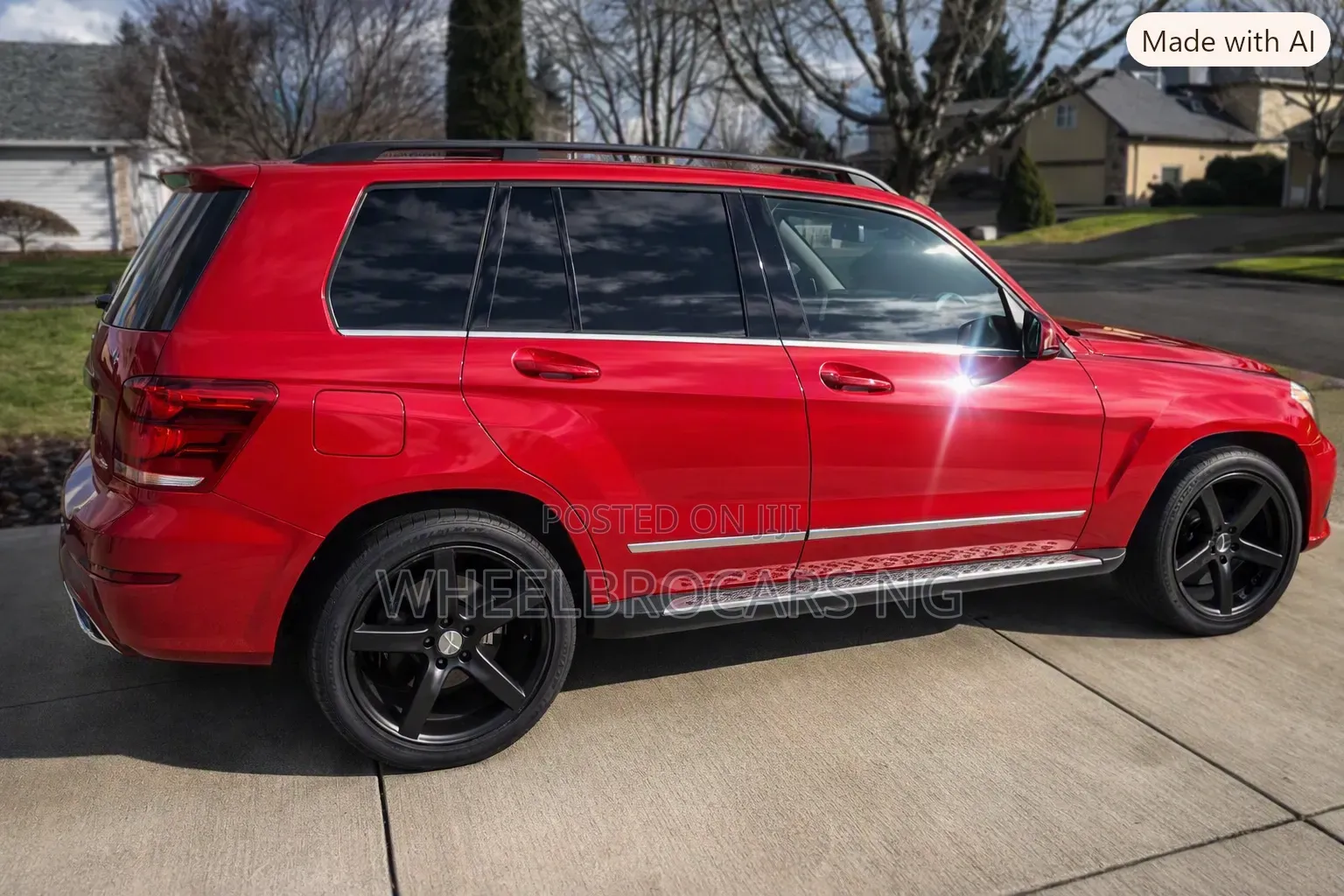Mercedes-Benz GLK-Class 2014 Red