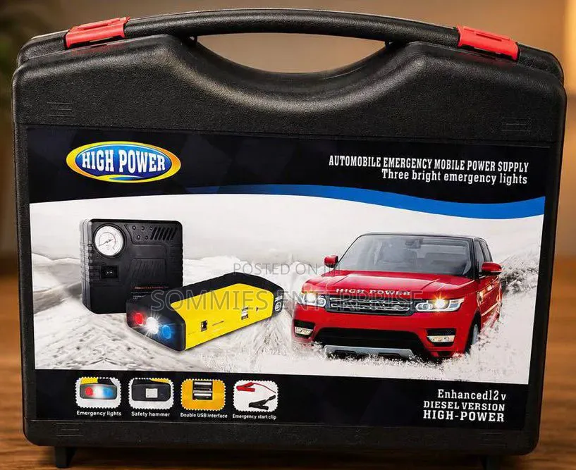 High Power Jump Starter With Tyler Inflator