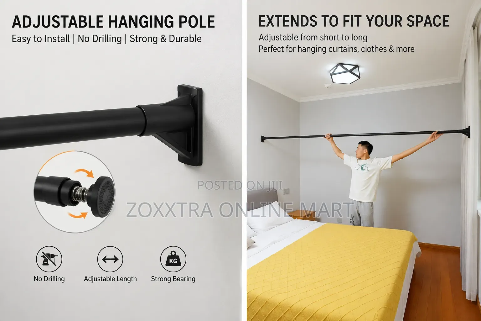 Extendable Hanging Pole