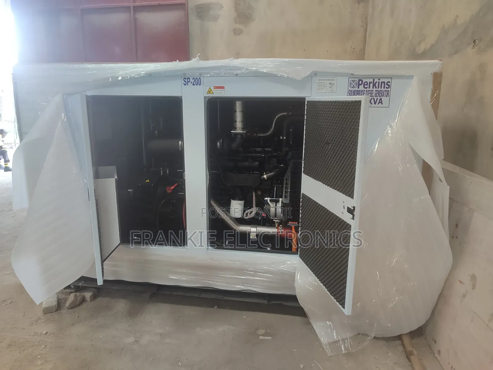 Original Perkins 200KVA DIESEL GENERATOR 100% Copper Coil