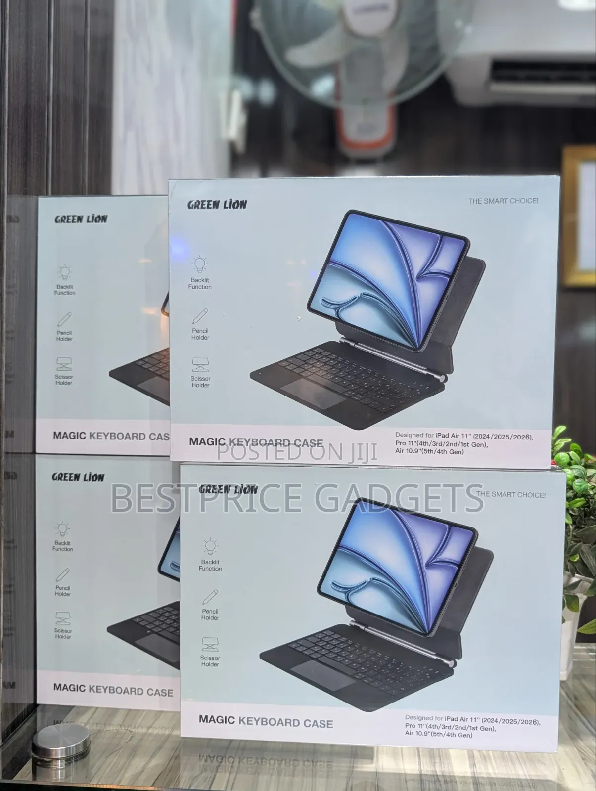 Greenlion Magic Keyboard iPad Air 11th Gen, iPad Pro 11 (1st-4th Gen)
