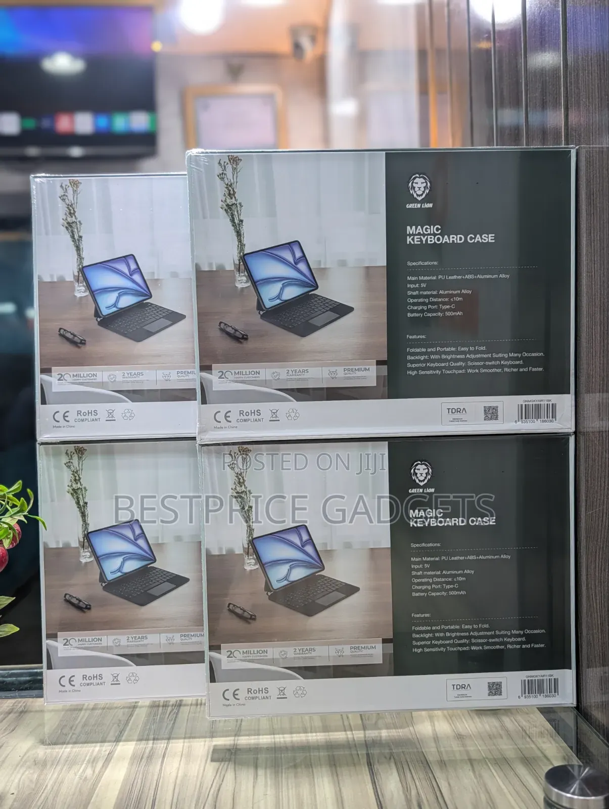 Greenlion Magic Keyboard iPad Air 11th Gen, iPad Pro 11 (1st-4th Gen)