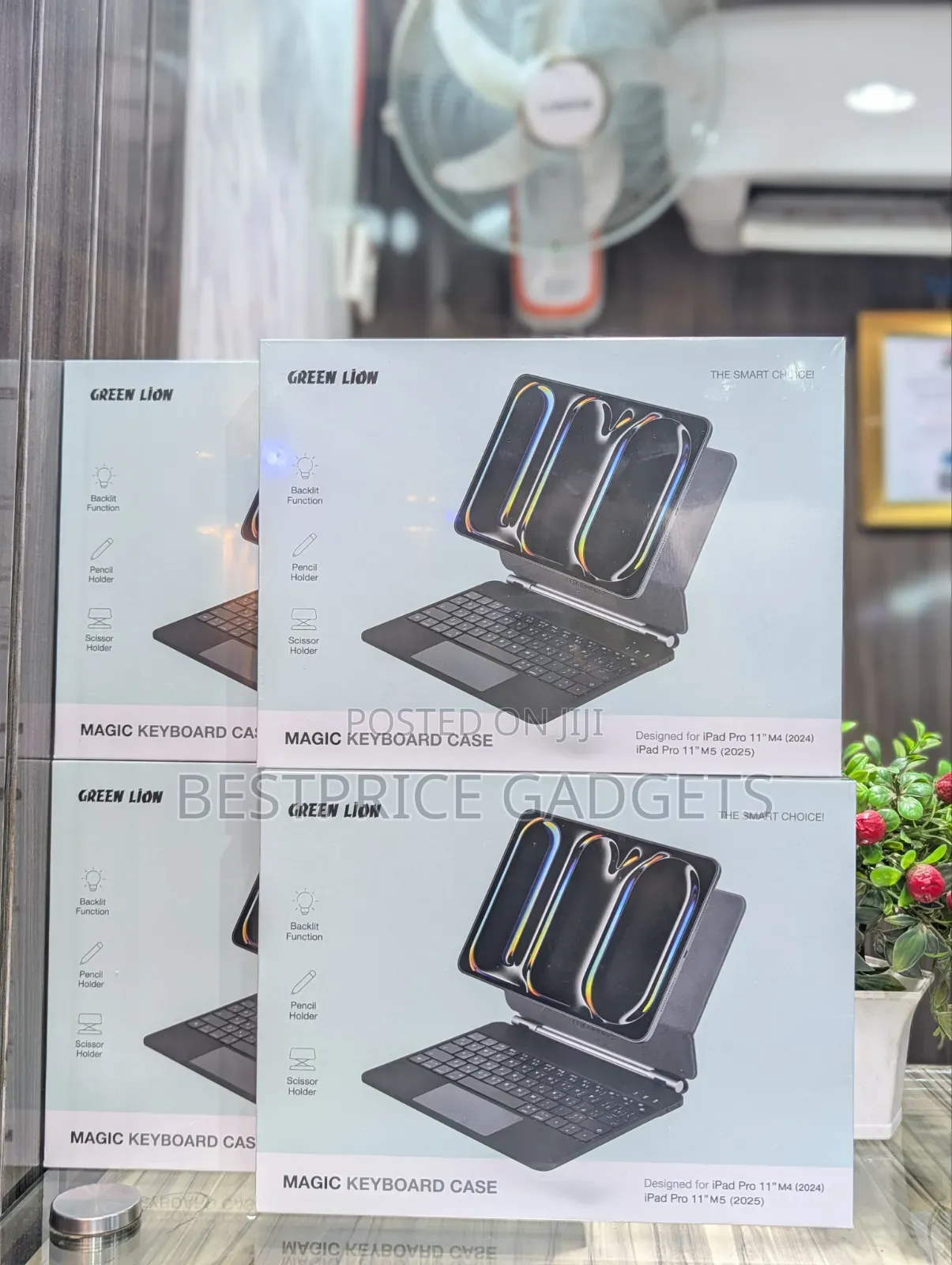 Greenlion Magic Keyboard iPad Pro 11 M4 iPad Pro 11 M5, New Black