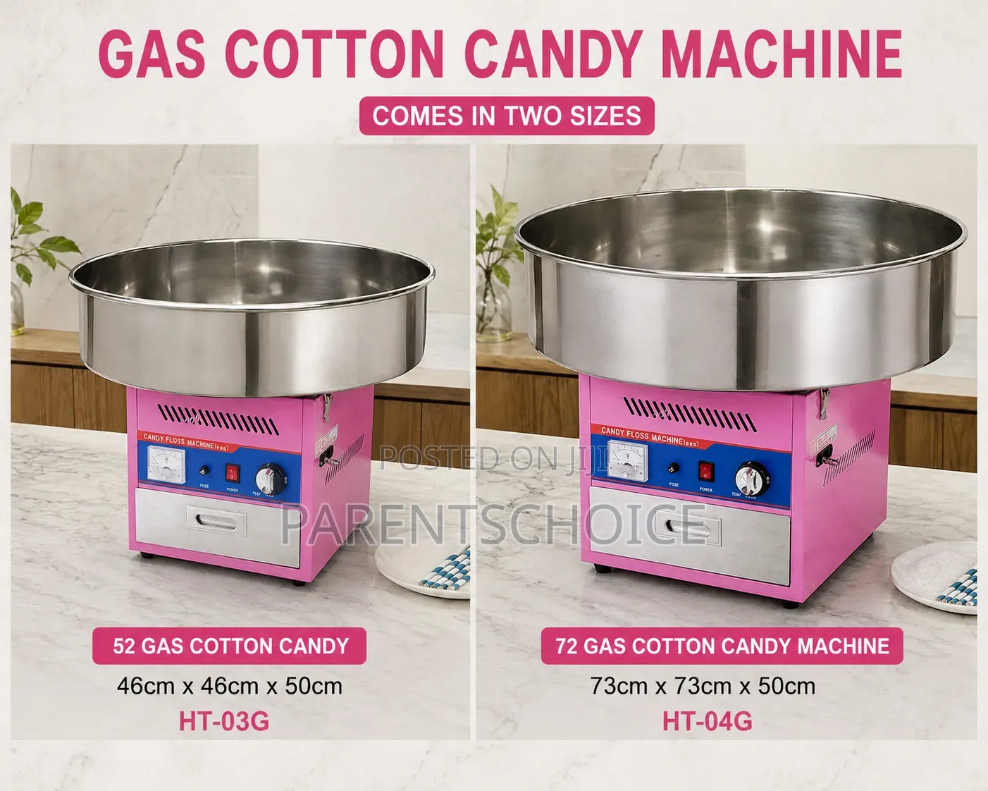 Gas Cotton Candy Machine