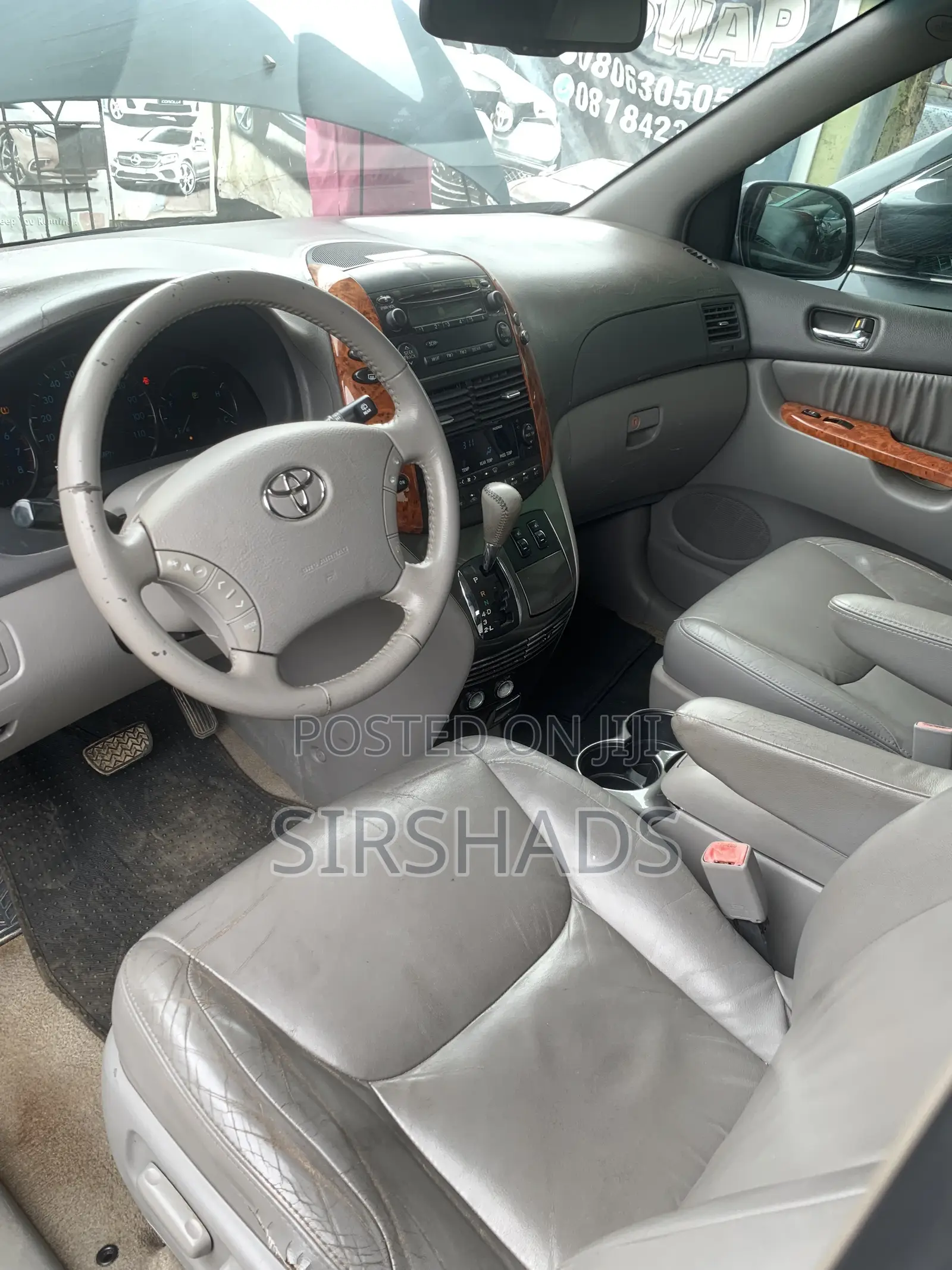 Toyota Sienna XLE 2008 Blue