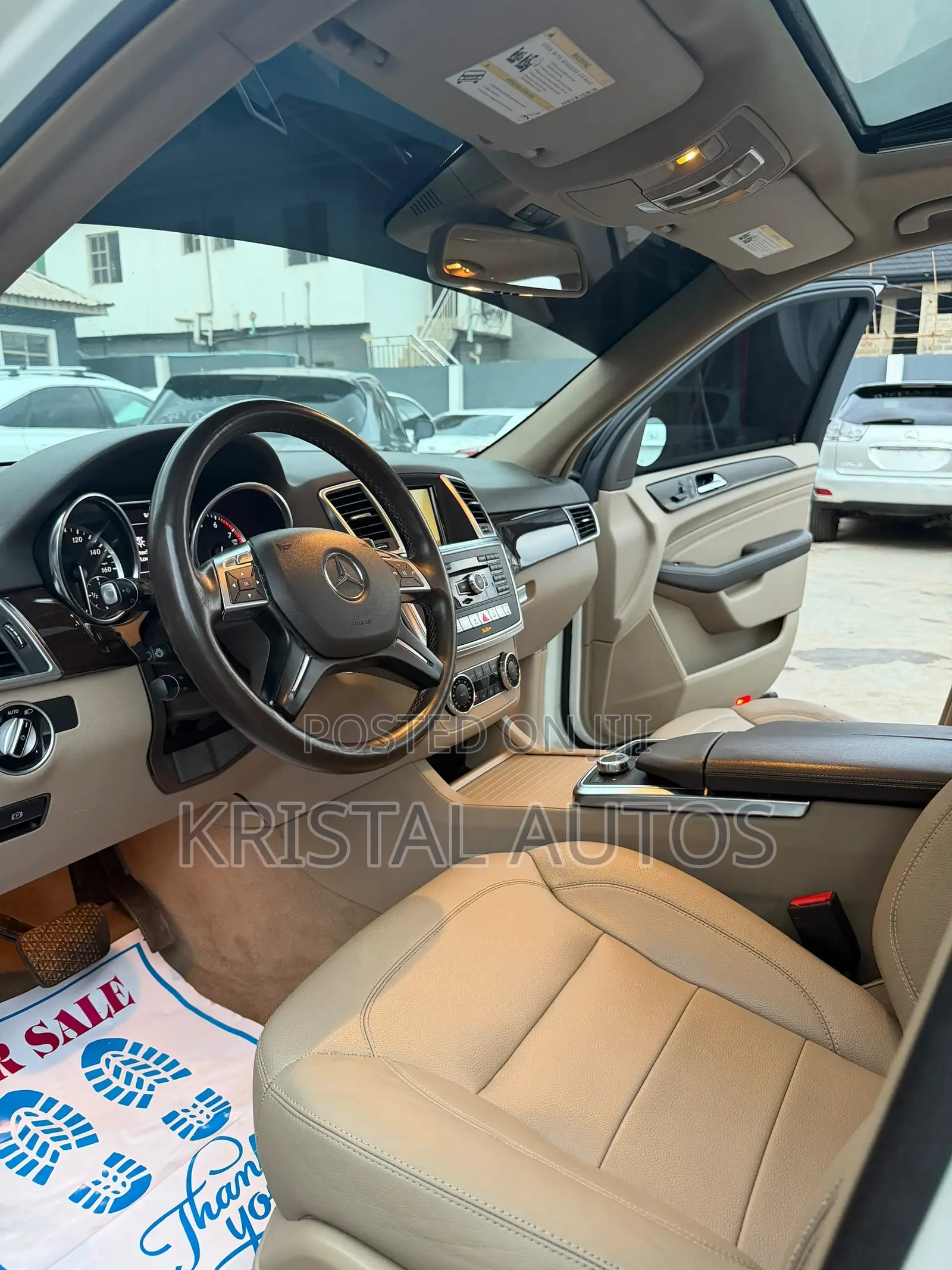 Mercedes-Benz M Class ML 350 4Matic 2012 White